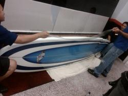 Crystal Rails Being Applied